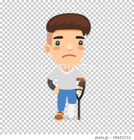 Leg Fracture Guy Leg Fracture Guy 56683232