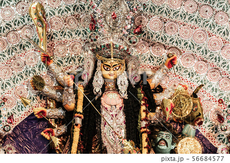 Durga Idol - Durga puja Navrata, West Bengal Durga Idol - Durga puja Navrata, West Bengal 56684577