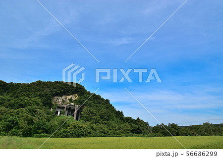 石川県小松市　滝ヶ原西山石切り場跡 56686299