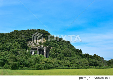 石川県小松市 滝ヶ原西山石切り場跡 石川県小松市 滝ヶ原西山石切り場跡 56686301