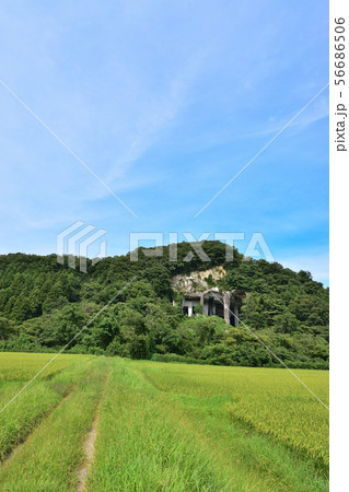 石川県小松市　滝ヶ原西山石切り場跡 56686506