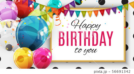 Group of Colour Glossy Helium Balloons Background. 56691342