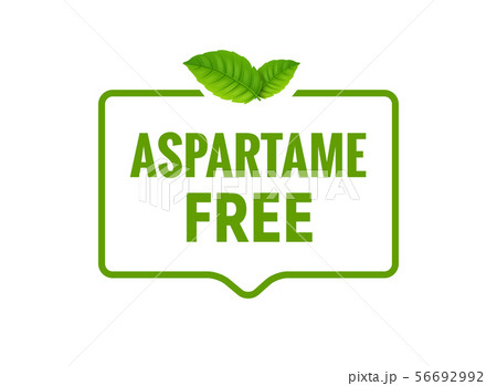 Aspartame Free Artificial Symbol Icon Health のイラスト素材