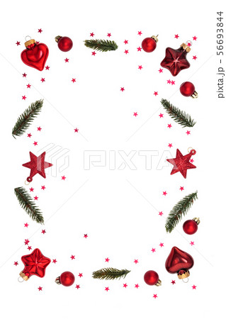 Christmas ornament on white. Christmas ornament on white. 56693844
