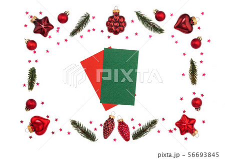 Christmas ornament on white. Christmas ornament on white. 56693845