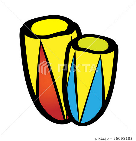 Jumbo drum percussion musical instruments vector Jumbo drum percussion musical instruments vector 56695183