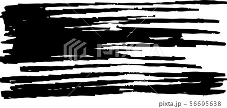 毛筆 書道 直線 太い 背景素材 デザイン 手書き イラストのイラスト素材