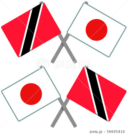 トリニダード・トバゴと日本の旗