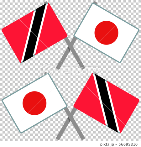 Trinidad and Tobago and Japanese flag 56695810