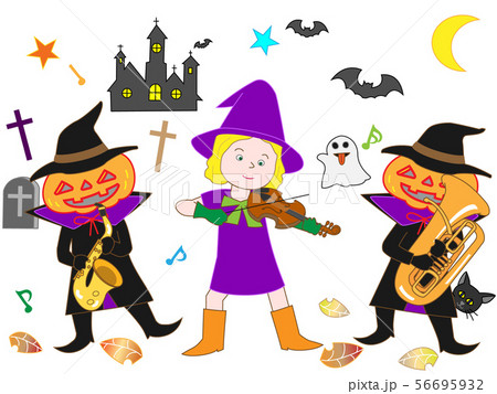 ハロウィンのコンサート ハロウィンのコンサート 56695932
