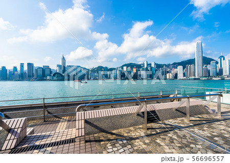Beautiful architecture building exterior cityscape of hong kong city skyline Beautiful architecture building exterior cityscape of hong kong city skyline 56696557
