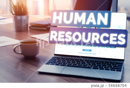 Human Resources and People Networking Concept 56698704