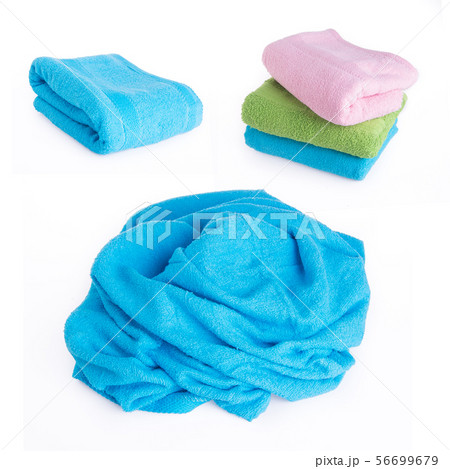 towel or bath towel on a background new. 56699679