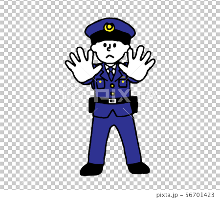 警察停止（簡單） 56701423