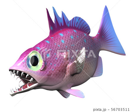 怪魚のイラスト素材 [56703511] - PIXTA