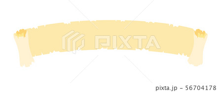 古い羊皮紙 タイトルテンプレート のイラスト素材