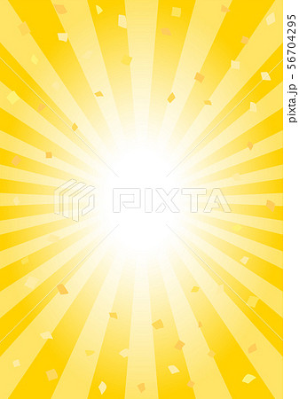 金色の紙吹雪の背景素材のイラスト素材 金色の紙吹雪の背景素材のイラスト素材