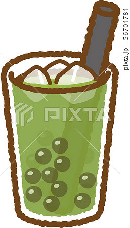 抹茶タピオカ 56704784