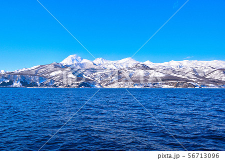 冬　知床連峰 56713096