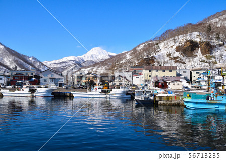 冬　羅臼港 56713235