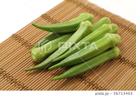 オクラ、野菜、夏野菜 56713403
