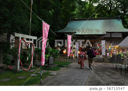 恋のパワースポット 射山神社の七夕祭り 恋のパワースポット 射山神社の七夕祭り 56713547