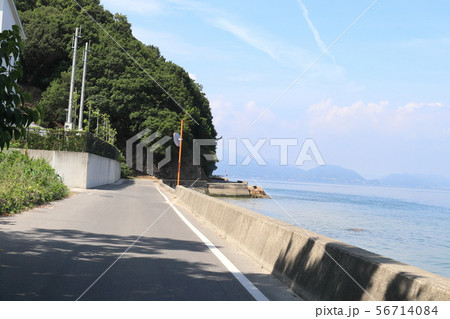 海岸沿い　道 56714084