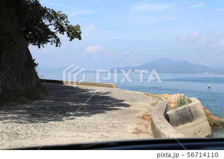 海岸沿い　道 56714110