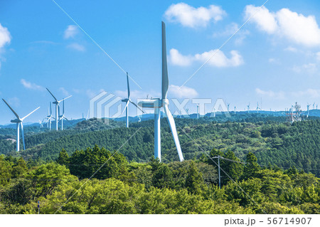 青山高原の風車 青山高原の風車 56714907