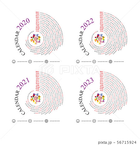Calendar 2020, 2021,2022 and 2023 Calendar 56715924