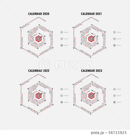 Calendar 2020, 2021,2022 and 2023 Calendar 56715925