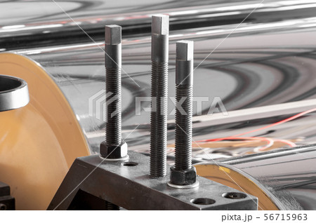 nut and rod to the machine mechanism nut and rod to the machine mechanism 56715963