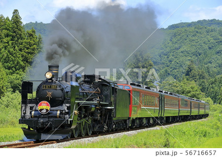 夏の磐越西線SL 56716657