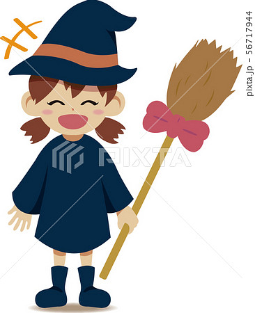 ハロウィン 女の子 イラストのイラスト素材