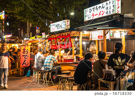 《福岡県》博多中洲・屋台 56718330