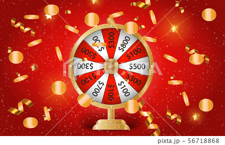 Colorful Wheel Of Fortune Chance Of Victory のイラスト素材