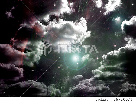 galaxy in a free space. 3D rendering galaxy in a free space. 3D rendering 56720679