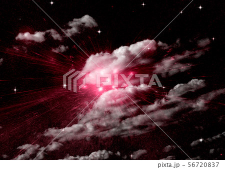 galaxy in a free space. 3D rendering 56720837