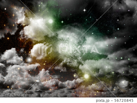 galaxy in a free space. 3D rendering galaxy in a free space. 3D rendering 56720845