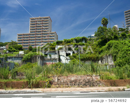 静岡県　再開発中の熱海市街　 56724692