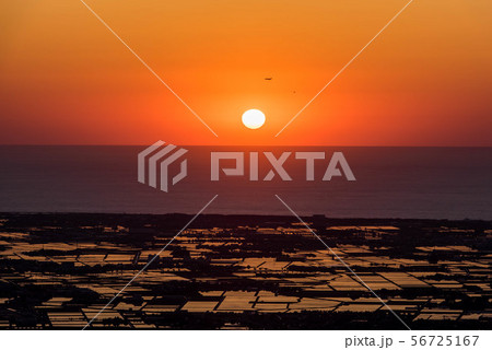 手取川の夕景 手取川の夕景 56725167