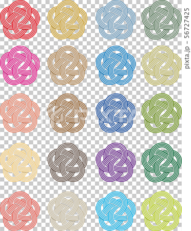 Plum knot material set Plum knot material set 56727425