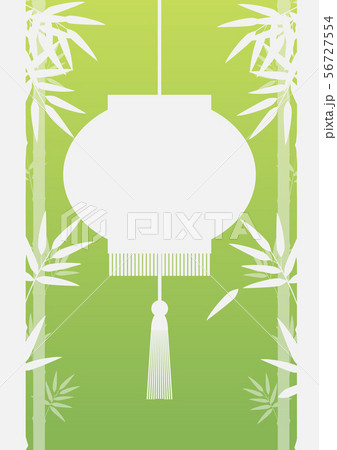 Background design with bamboo and lantern Background design with bamboo and lantern 56727554