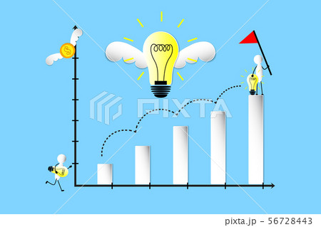graph idea and thinking concept graph idea and thinking concept 56728443