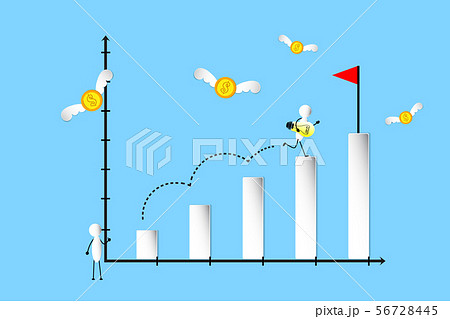 graph idea and thinking concept 56728445