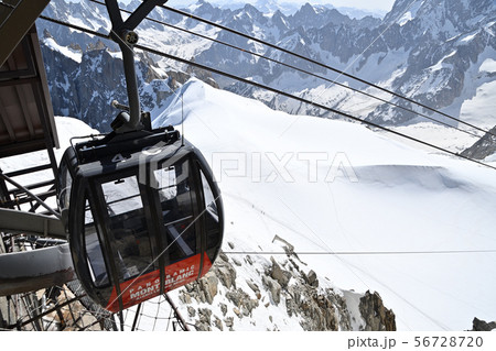 「パノラミックモンブラン」のゴンドラ 56728720