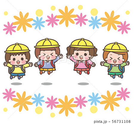 小学生　ジャンプ 56731108