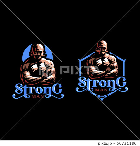 Vintage strong man. 56731186
