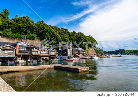 《京都府》伊根の舟屋・夏 56733044