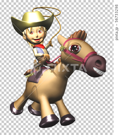 カウボーイのイラスト素材